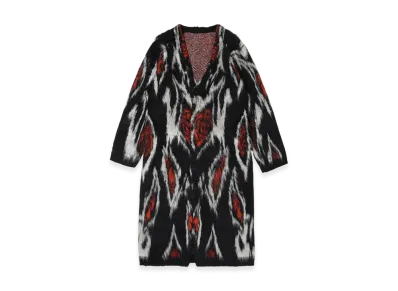 Ground Y x CHAINSAW MAN Collaborate Collection Fox Devil Eyes Cardigan "Orange"