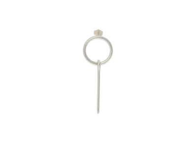 Ground Y x CHAINSAW MAN Collaborate Collection Grenade Pin Earring "Silver"