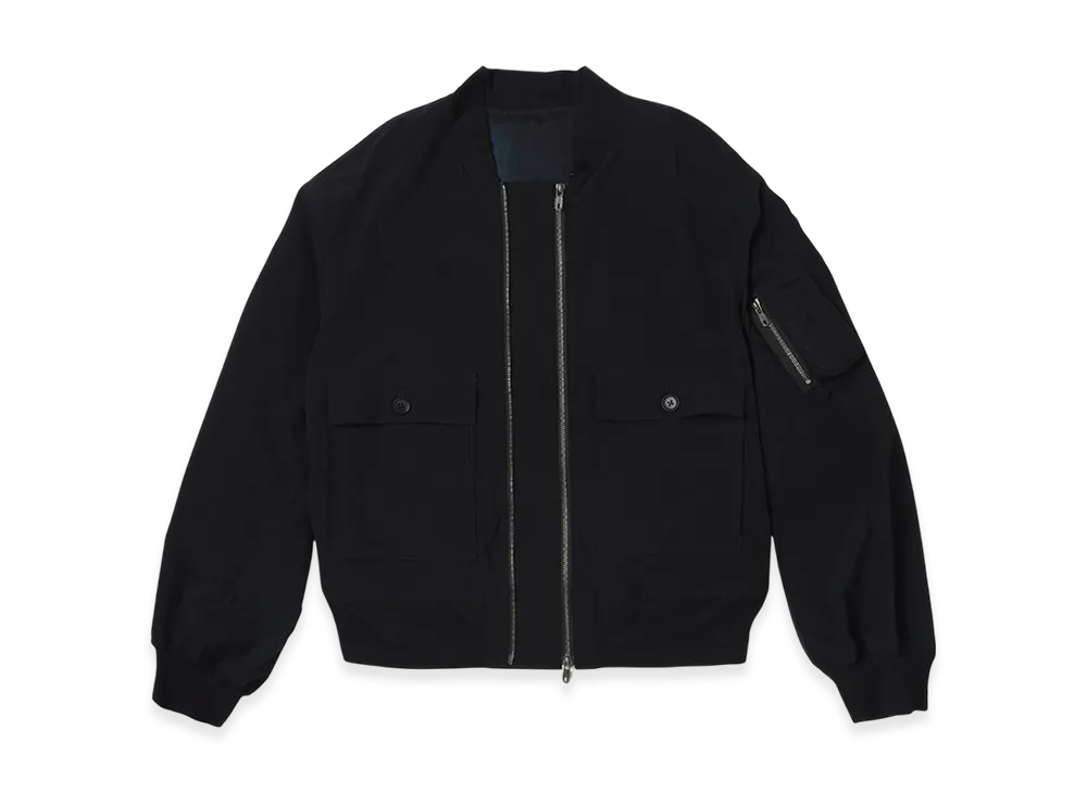 Ground Y x CHAINSAW MAN Collaborate Collection Flower And Bomb Reversible Blouson "Black"