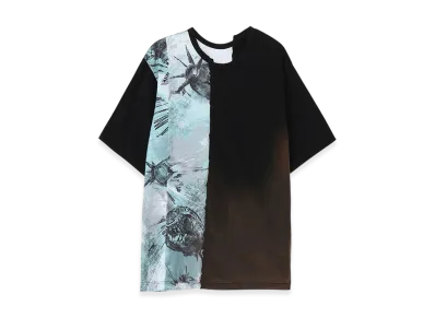 Ground Y x CHAINSAW MAN Collaborate Collection Bomb And Reze Switching T-Shirt "Blue"