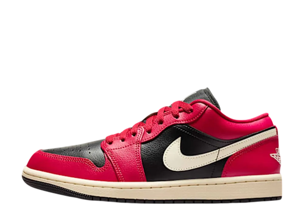 Nike Women's Air Jordan 1 Low "Mystic Hibiscus/Black/Coconut Milk"