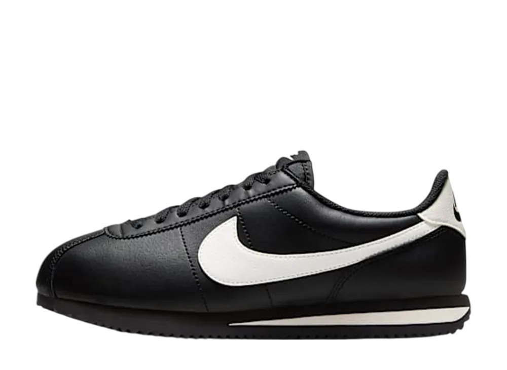 ナイキ ウィメンズ コルテッツ レザー "ブラック/ペールアイボリー"