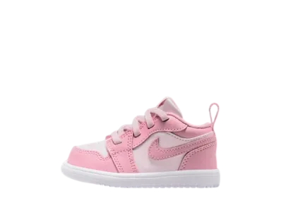 ナイキ TD ジョーダン1 ロー ALT "ミディアムソフトピンク/ホワイト/パールピンク" (キッズ)