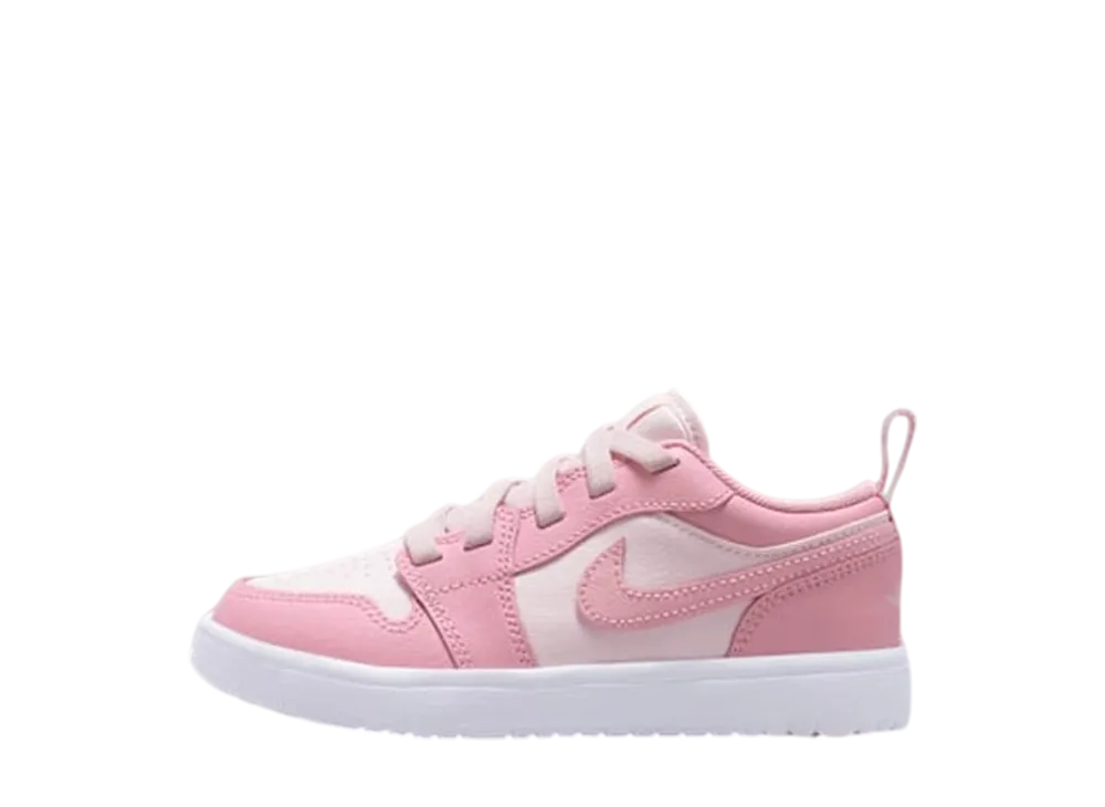 ナイキ PS ジョーダン1 ロー ALT "ミディアムソフトピンク/ホワイト/パールピンク" (キッズ)