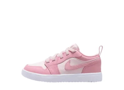 ナイキ PS ジョーダン1 ロー ALT "ミディアムソフトピンク/ホワイト/パールピンク" (キッズ)