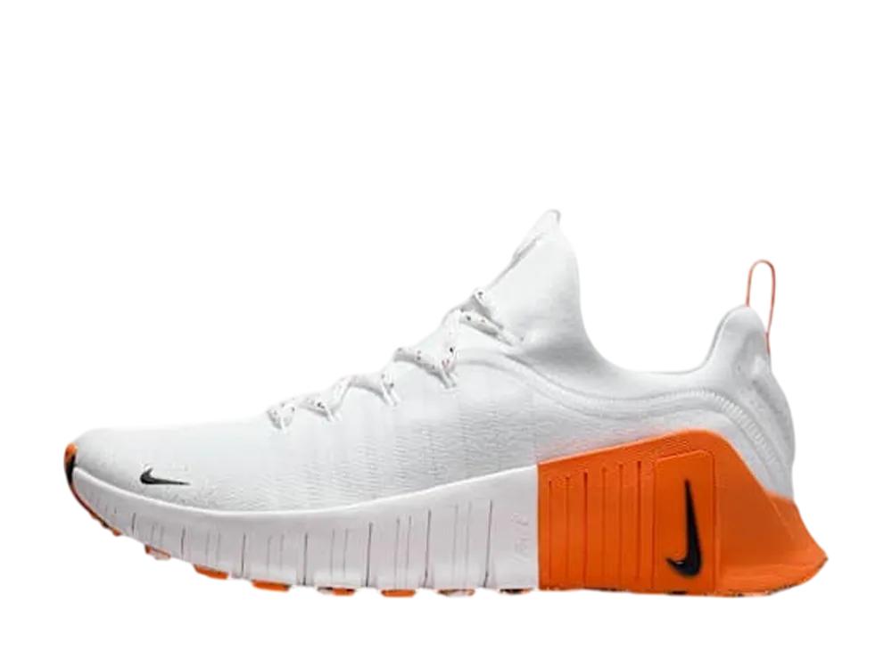 Nike Free Metcon 6 "White/Safety Orange/Black"