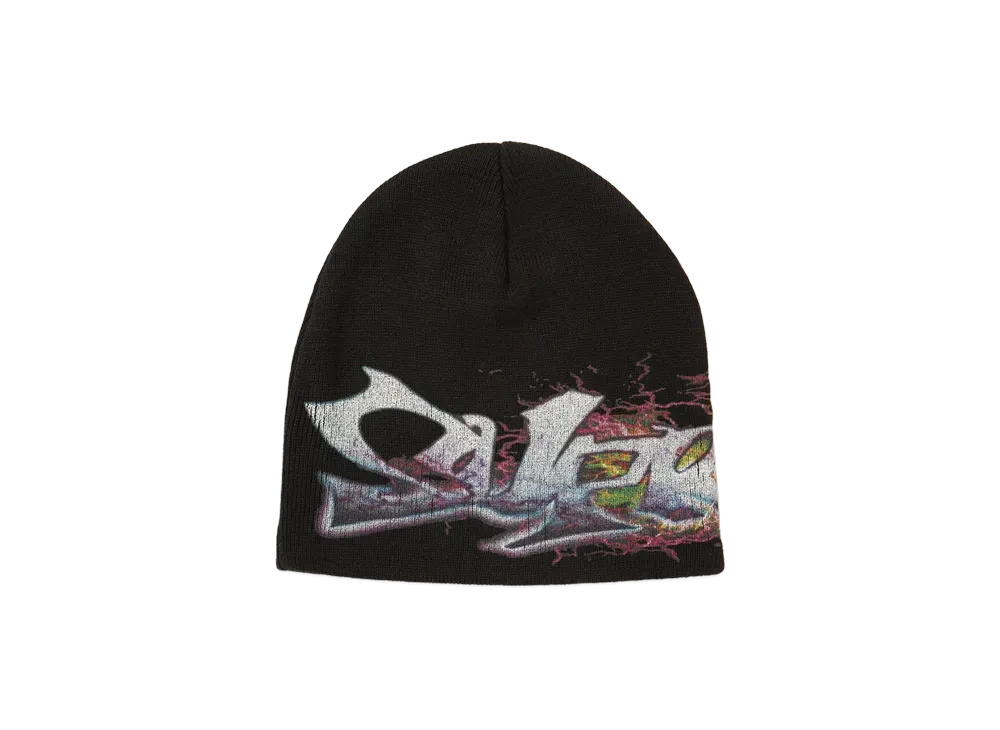 Supreme Tag Beanie "Black"