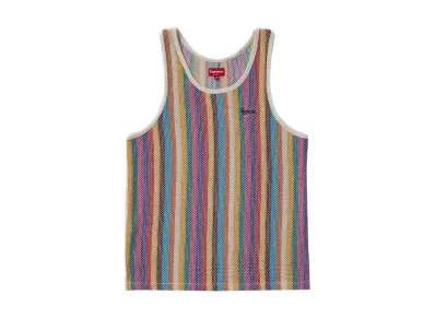 Supreme Knit Stripe Tank Top "Multi"