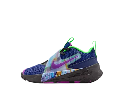 Nike PS Team Hustle D12 "Blue Void/Black/Green Strike/Vivid Purple"