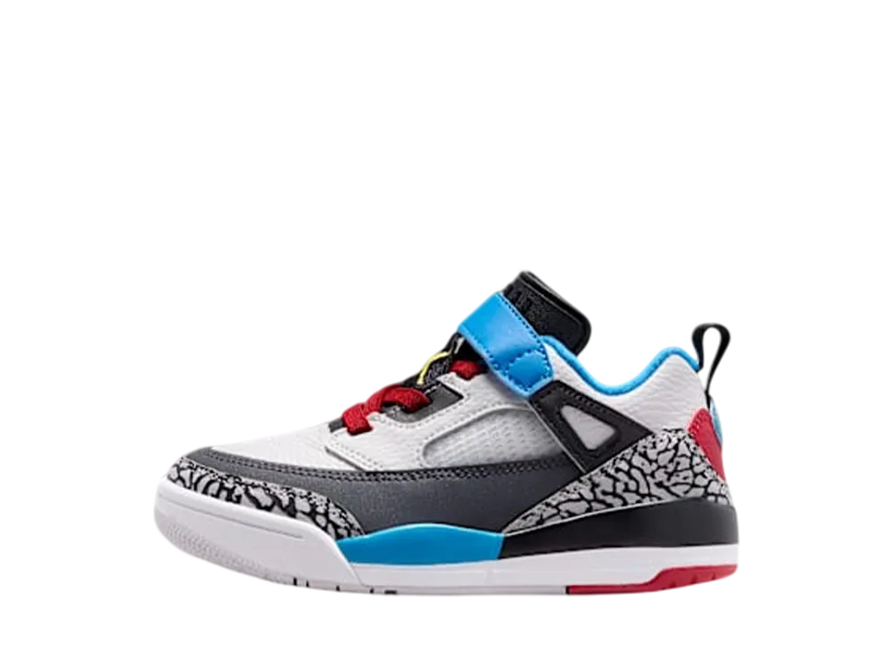 Nike PS Jordan Spizike Low SE "Neutral Grey/Surf Blue/Dark Shadow/Varsity Maize"