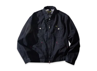 WILDSIDE YOHJI YAMAMOTO x HOLLYWOOD RANCH MARKET x Wrangler 24MJZ Jacket "Black"