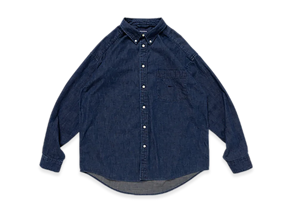 DESCENDANT Allen Denim LS Shirt "Indigo"
