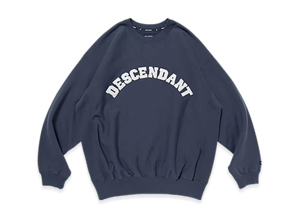DESCENDANT Breaching Crew Neck "Teal"
