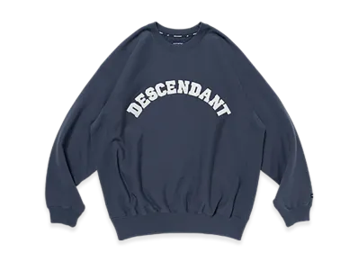 DESCENDANT Breaching Crew Neck "Teal"