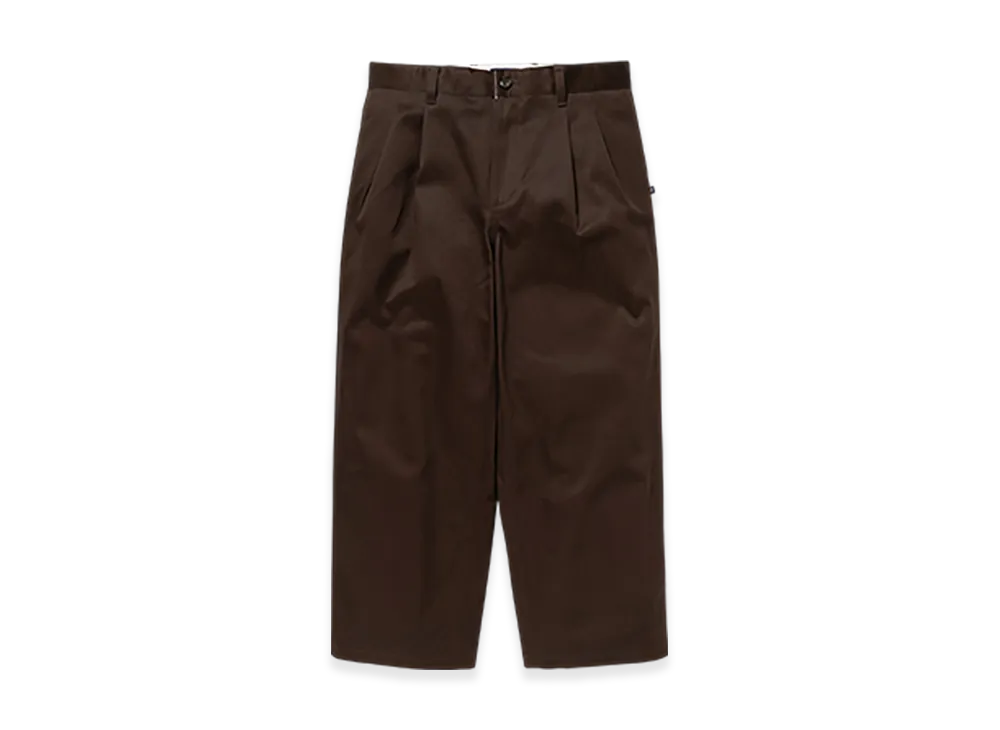 DESCENDANT SF Wide Trousers "Brown"