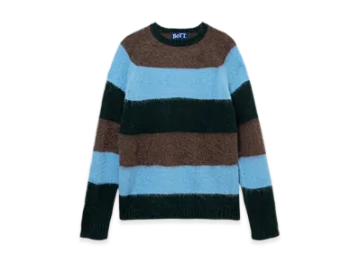 BoTT Striped Mohair Knit "Light Blue"
