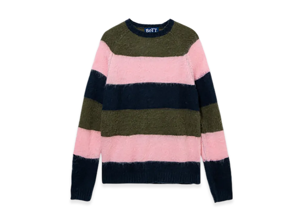 BoTT Striped Mohair Knit "Pink"