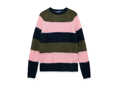 BoTT Striped Mohair Knit "Pink"