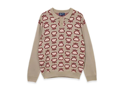 BoTT Tulip Knit Polo "Natural"