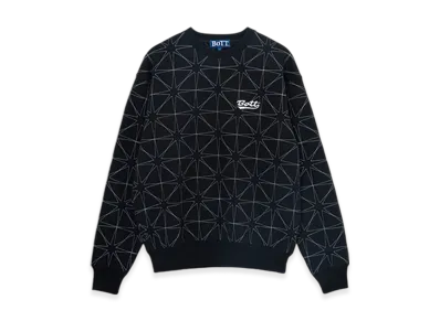 BoTT Sparkle Stitched Crewneck "Black"