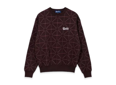 BoTT Sparkle Stitched Crewneck "Brown"