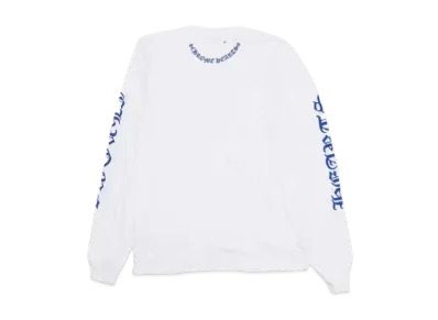 Chrome Hearts Neck Logo Pocket L/S Tee "White"