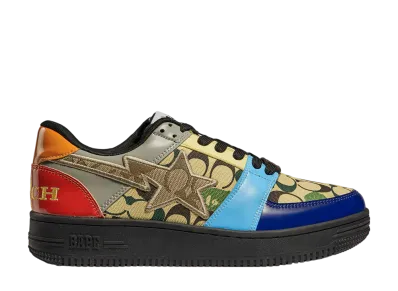 COACH × A BATHING APE BAPE STA Low "Camo Multi"