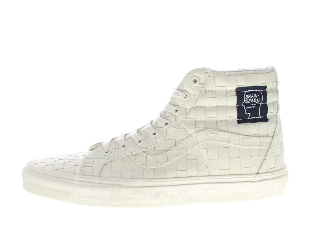 Brain Dead × Vans Sk8-Hi Reissue LX "White"