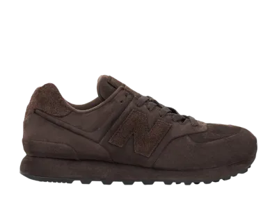 Stone Island × New Balance 574 Legacy Ghost "Dark Brown"