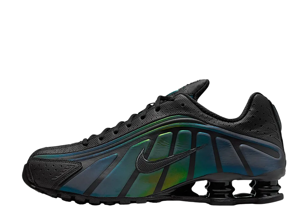 ナイキ ショックス R4 SE "ブラック/シーウィード/ライトレモンツイスト"
