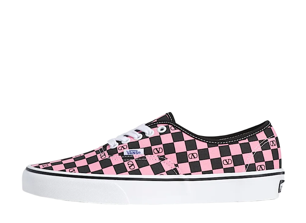 Valentino Garavani × Vans Authentic "Valentino Checkerboard Pink"