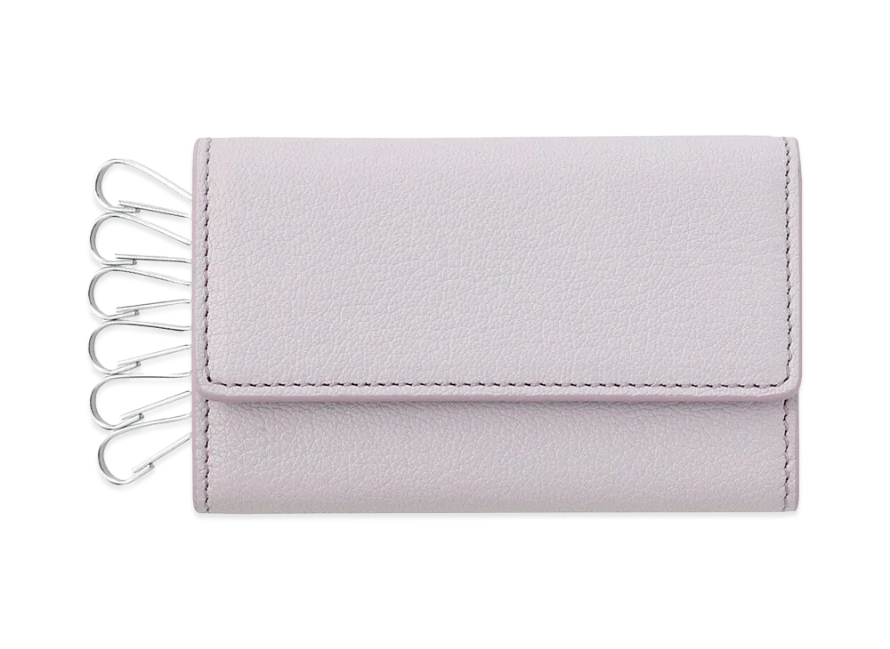 Maison Margiela Leather Keyring Case "Wisteria"