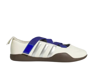 Caroline Hu × Edison Chen × adidas Women's Taekwondo "Off White/Silver Metallic/Brown"