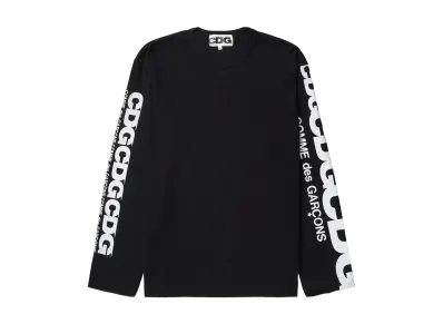 COMME des GARCONS CDG Long Sleeve T-Shirt1 "Black"