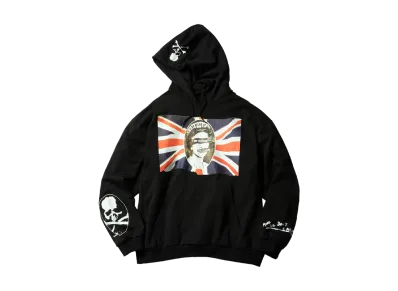 Sex Pistols×MASTERMIND WORLD \ MASTERMIND Pistols x MASTERMIND God Save The Queen Hoodie "BLACK"