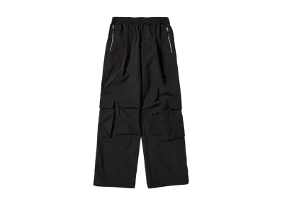 Arcade REX by ChroNoiR \ NYLON CARGO PANTS "BLACK"