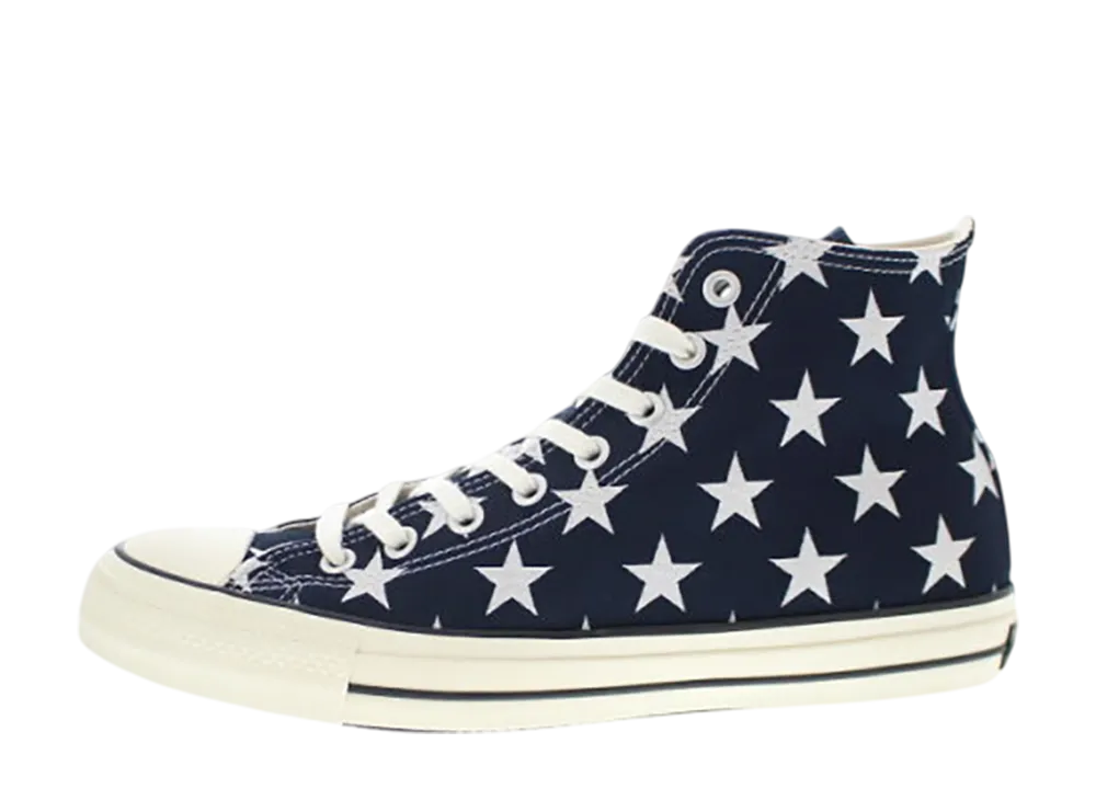 コンバース オールスター 100 ニシジンオリ ST ハイ "ネイビー/ホワイト"