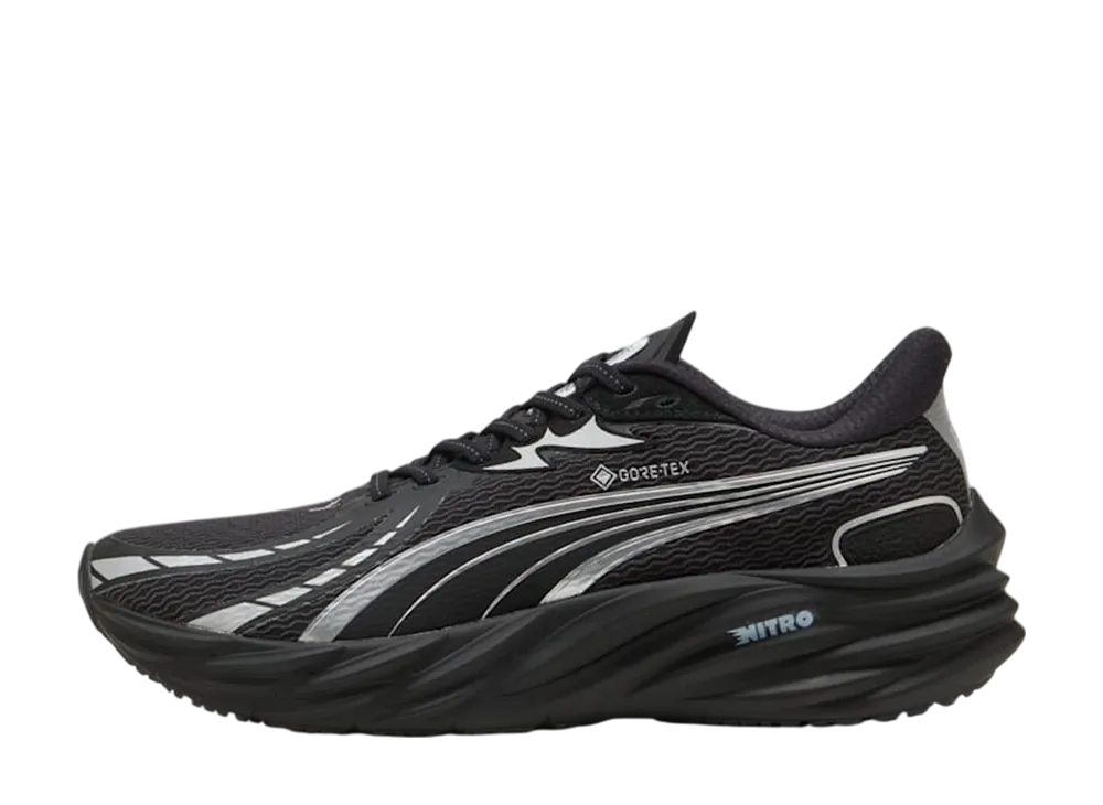 プーマ ヴェロシティ ニトロ4 ゴアテックス "プーマブラック/プーマシルバー"