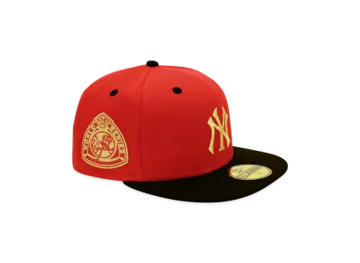 NEW ERA x THE CAP 'Golden WS' 59Fifty New York Yankees "Red"