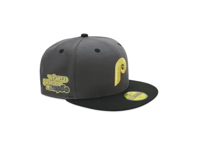 NEW ERA x THE CAP 'Golden WS' 59Fifty Philadelphia Phillies "Grey"