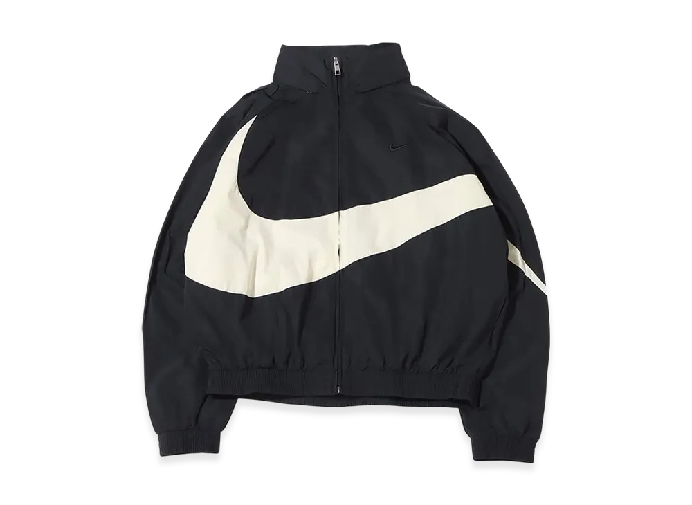 Nike Swoosh Men's Woven Jacket "Black/Coconut Milk/Black"