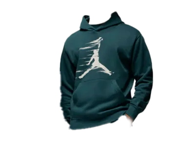 Nike Jordan MVP Men's Fleece Pullover Hoodie "Oxidised Green/Sail/Sail"