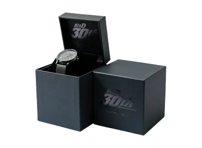 頭文字D \ 【Restock】 30周年アニバーサリーウォッチ「一万一千回転まで、キッチリ回せ!!」"BLACK"