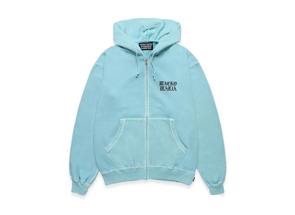 WACKO MARIA Death Row Records / Garment Dyed Zip Hooded