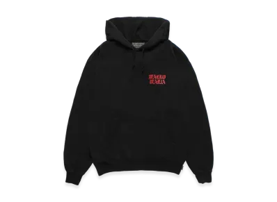 WACKO MARIA Death Row Records / Garment Dyed Hooded Sweat Shirt "Black"