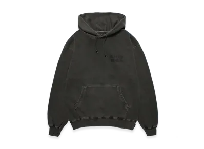 WACKO MARIA Death Row Records / Garment Dyed Hooded Sweat Shirt "Gray"