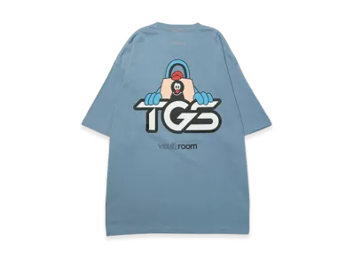 VAULTROOM x TOKYO GAME SHOW 2025 Tee "Light Blue"