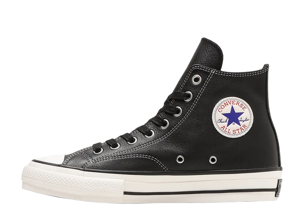 Converse Chuck Taylor Leather Hi "Black"