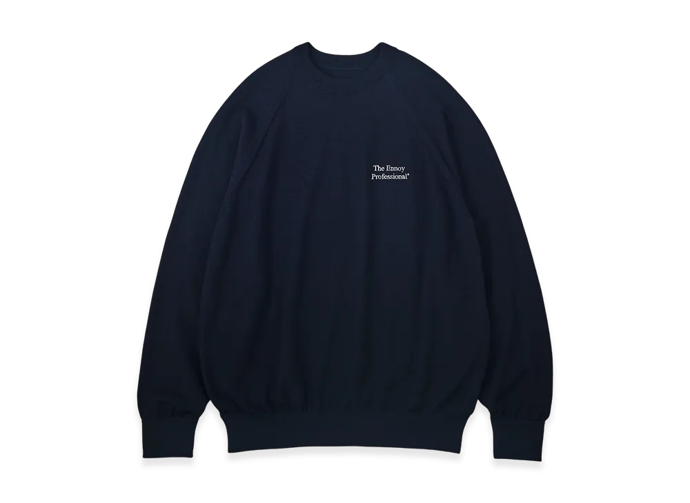 ENNOY Merino Wool Sweater "Navy"
