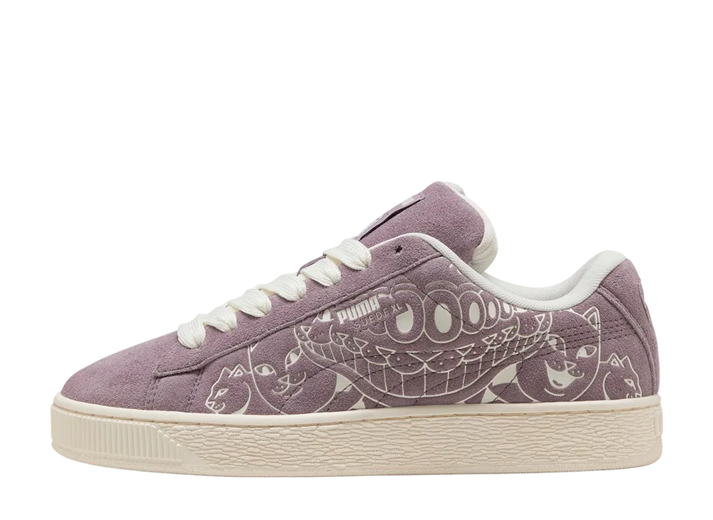 RIPNDIP × Puma Suede XL "Raisin/Warm White"